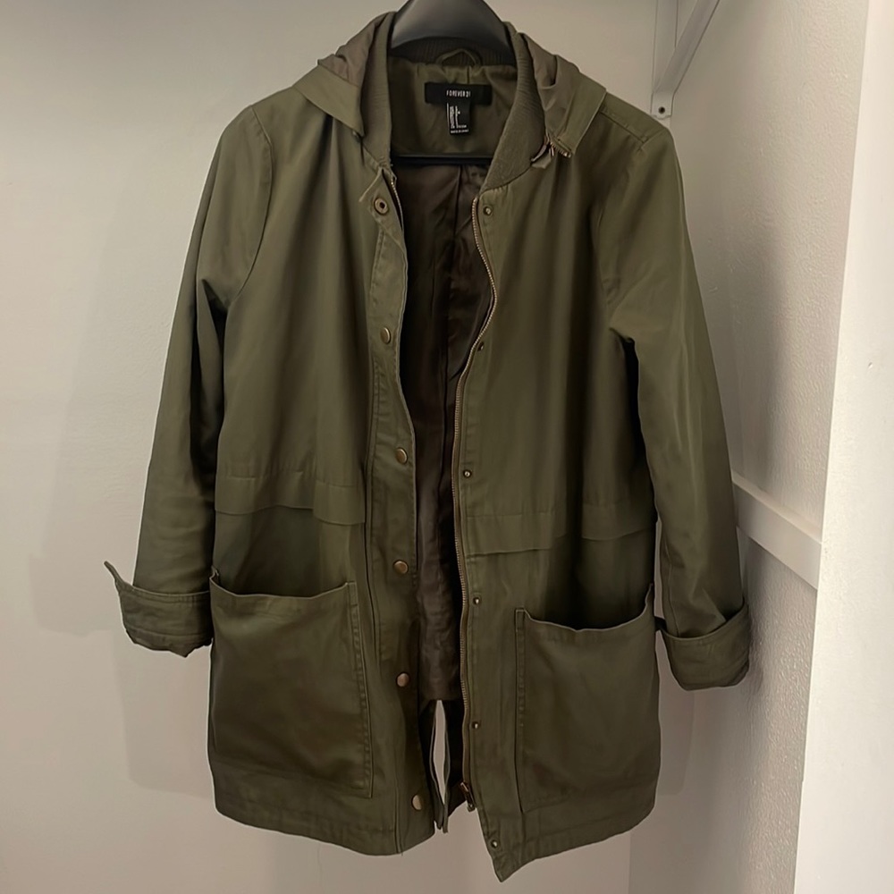 Forever 21 Olive Green Jacket